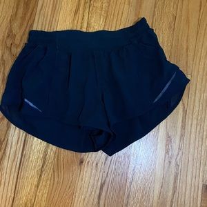 Blue Lululemon shorts size 6 length 2.5